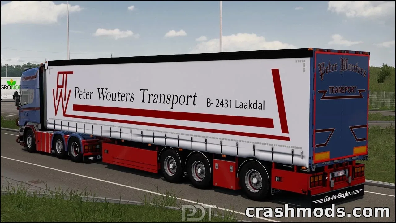 Scania R520 Peter Wouters + Trailer