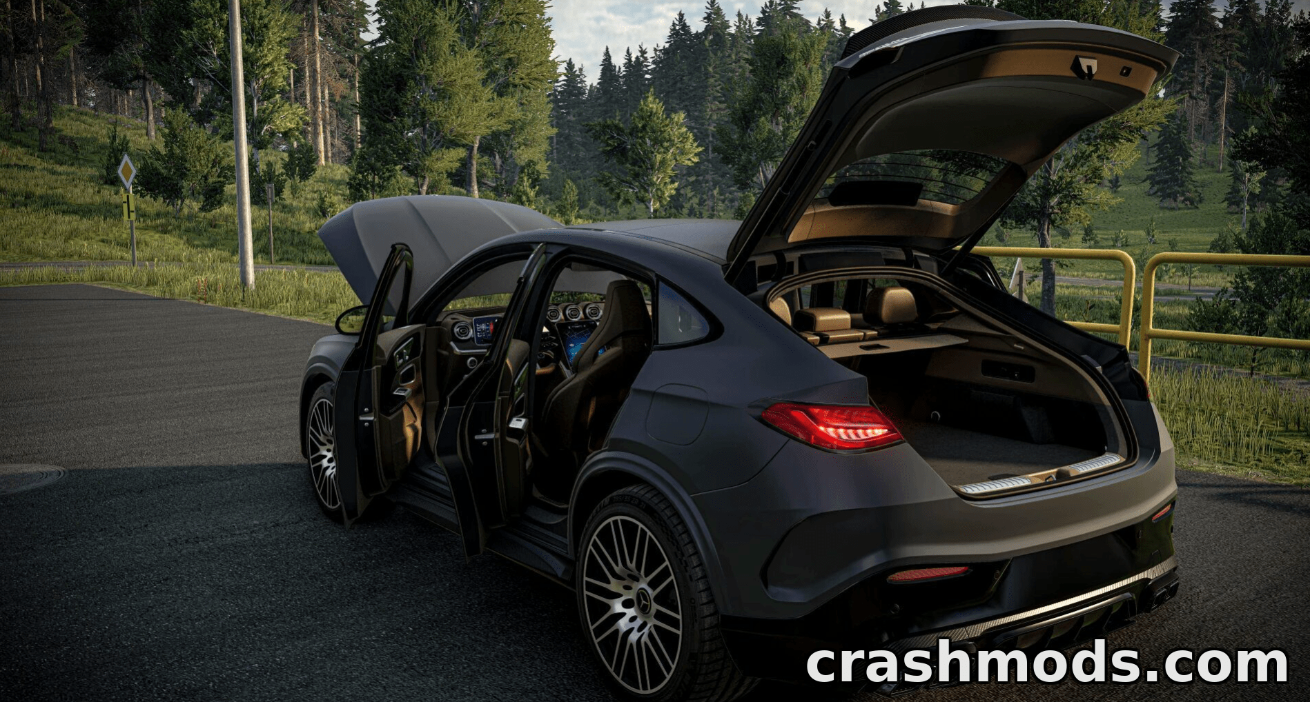 Mercedes Benz GLC 63 Coupe 2024 – screenshot 4