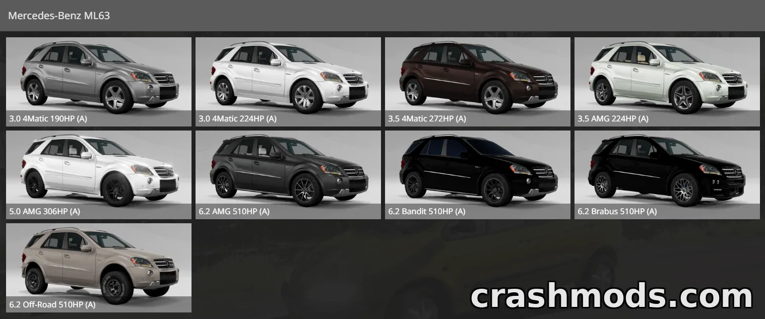 Mercedes-Benz ML63 PACK (W164) 2006 – screenshot 2