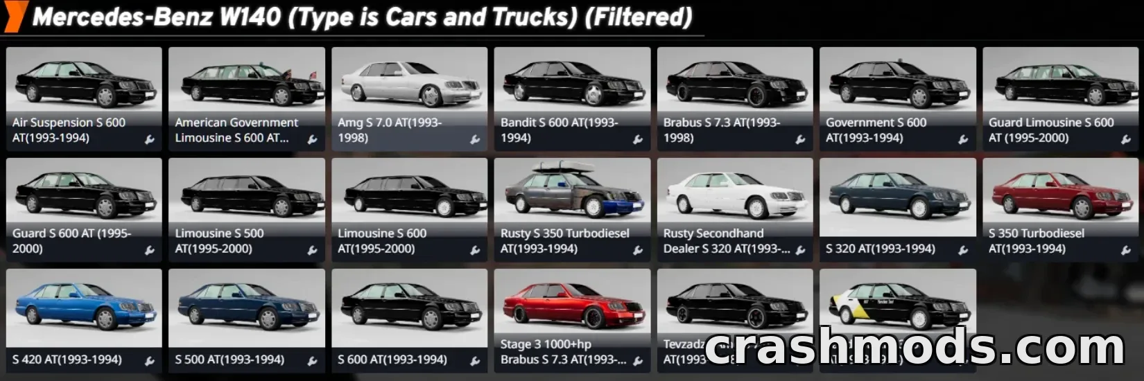 Mercedes-Benz S-Class W140 Luxury Edition – screenshot 4