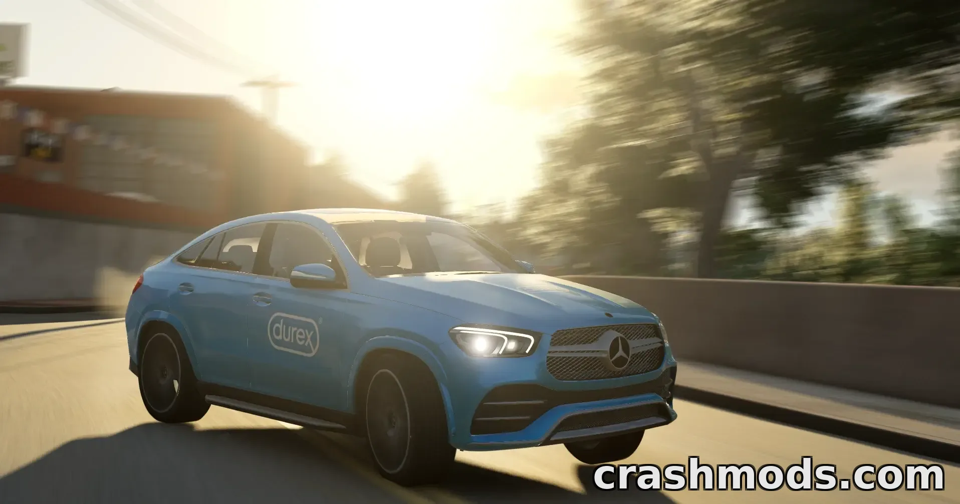 Mercedes GLE V4.4 BeamNG.drive Mod | CrashMods