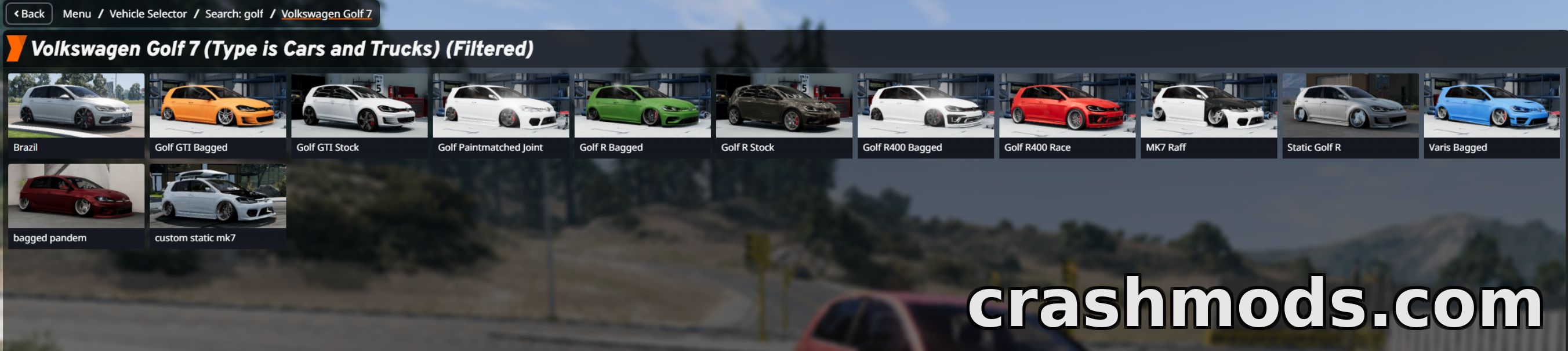 MOD Volkswagen Golf MK7 R, GTI, Widebody – screenshot 3
