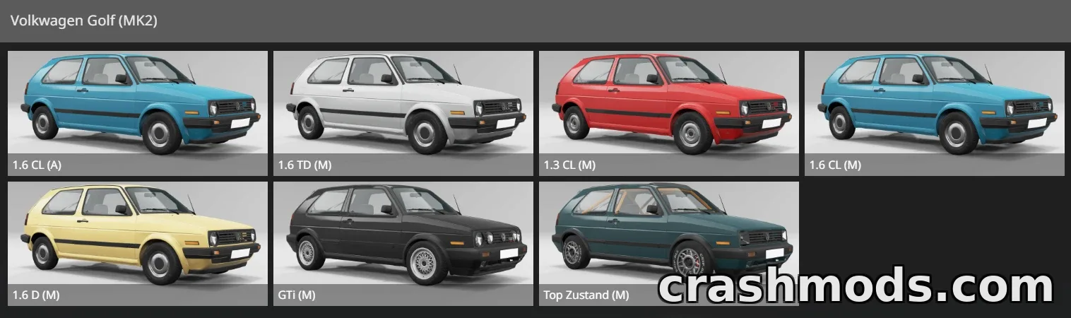 Volkswagen Golf MK2 – screenshot 6