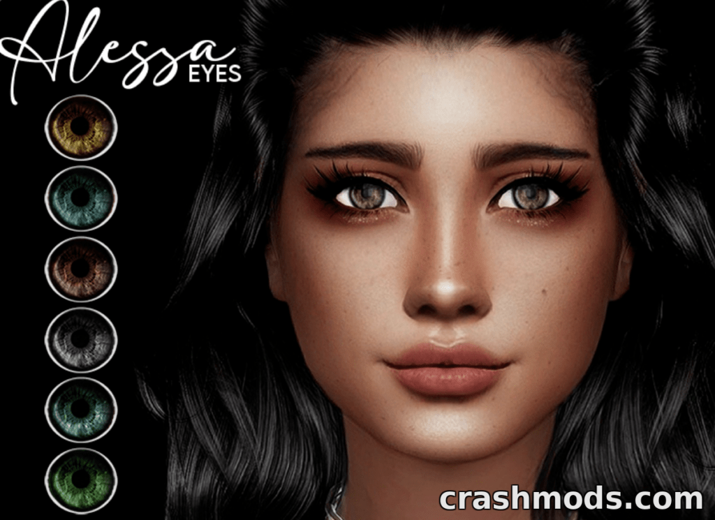 Alessa Eyes The Sims 4 mod screenshot