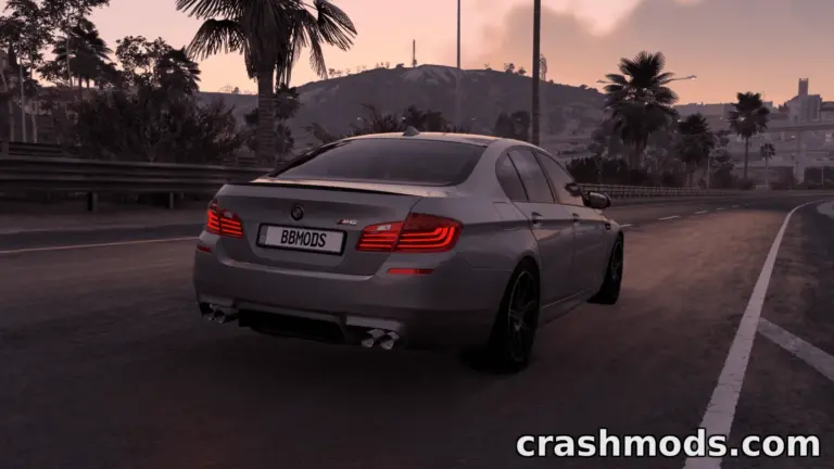 BMW F10 M5 + Competition 2011–2016 RemMap BemMNG BeamNG.drive mod screenshot