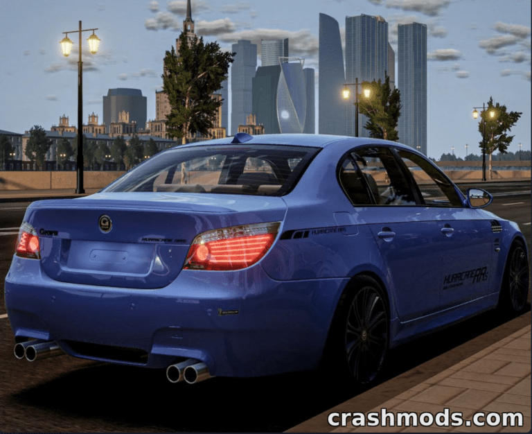 BMW M5 E60 VER3 ReWorked 0.39 BeamNG.drive mod screenshot