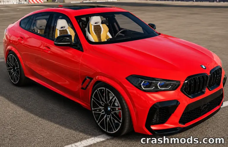 BMW X6 M BeamNG.drive mod screenshot