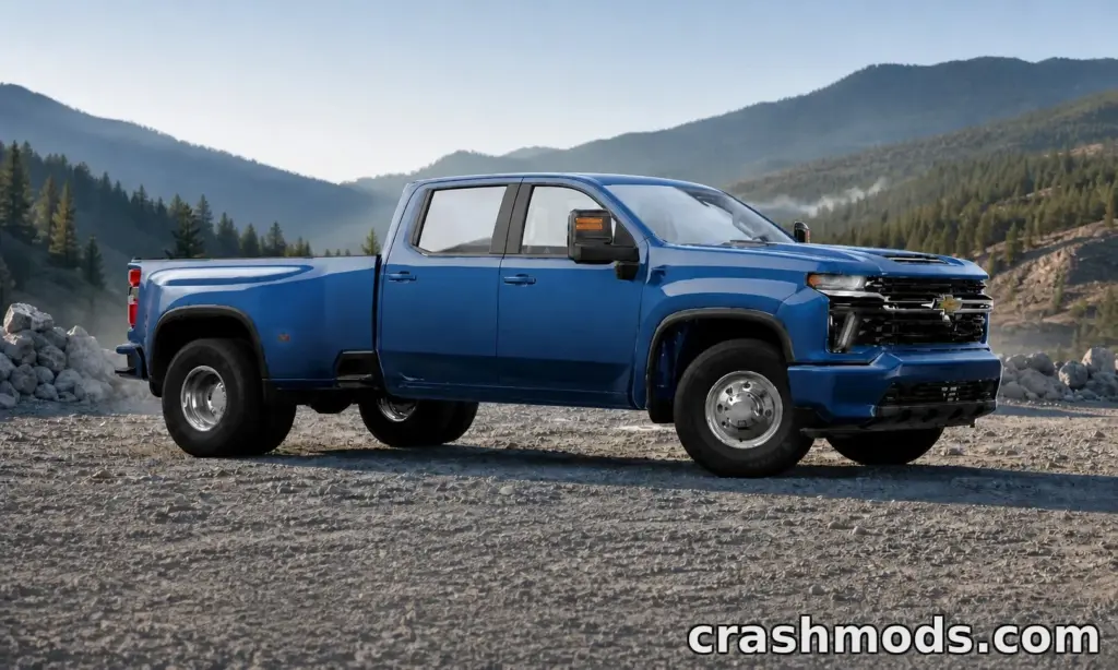 Chevrolet Silverado 1500, 2500HD & 3500HD 2020 BeamNG.drive mod screenshot