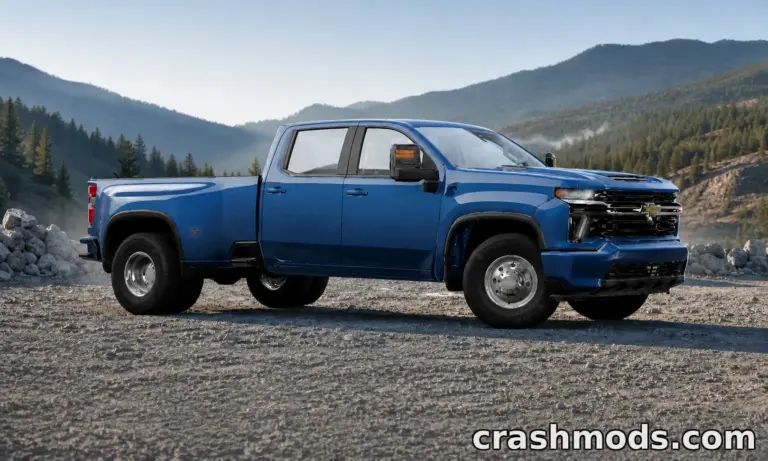 Chevrolet Silverado 1500, 2500HD & 3500HD 2020 BeamNG.drive mod screenshot