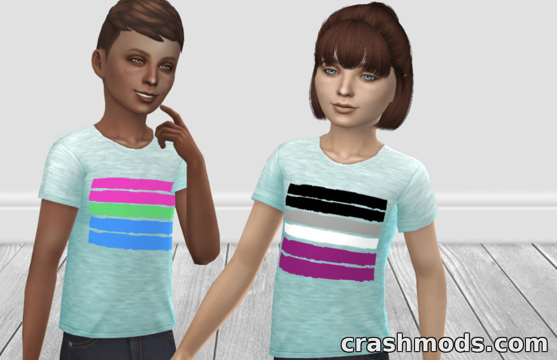 Child Pride Flags T-Shirt – screenshot 3