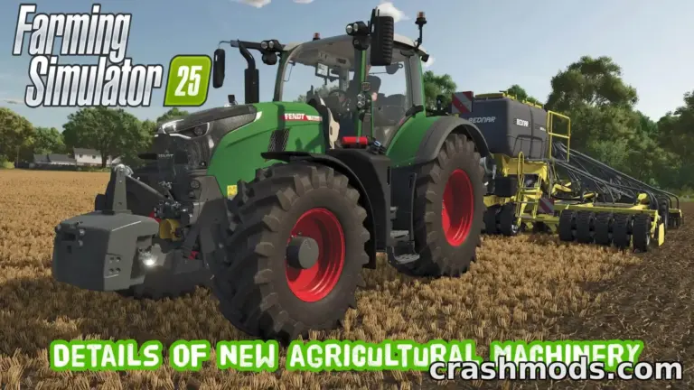 Six More FS25 Machines: Fendt 700 Vario, a JCB Loader and the Return of White