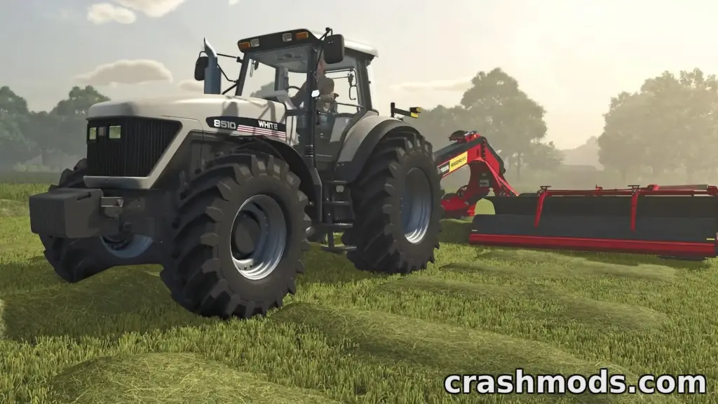 White 8810 tractor in Farming Simulator 25