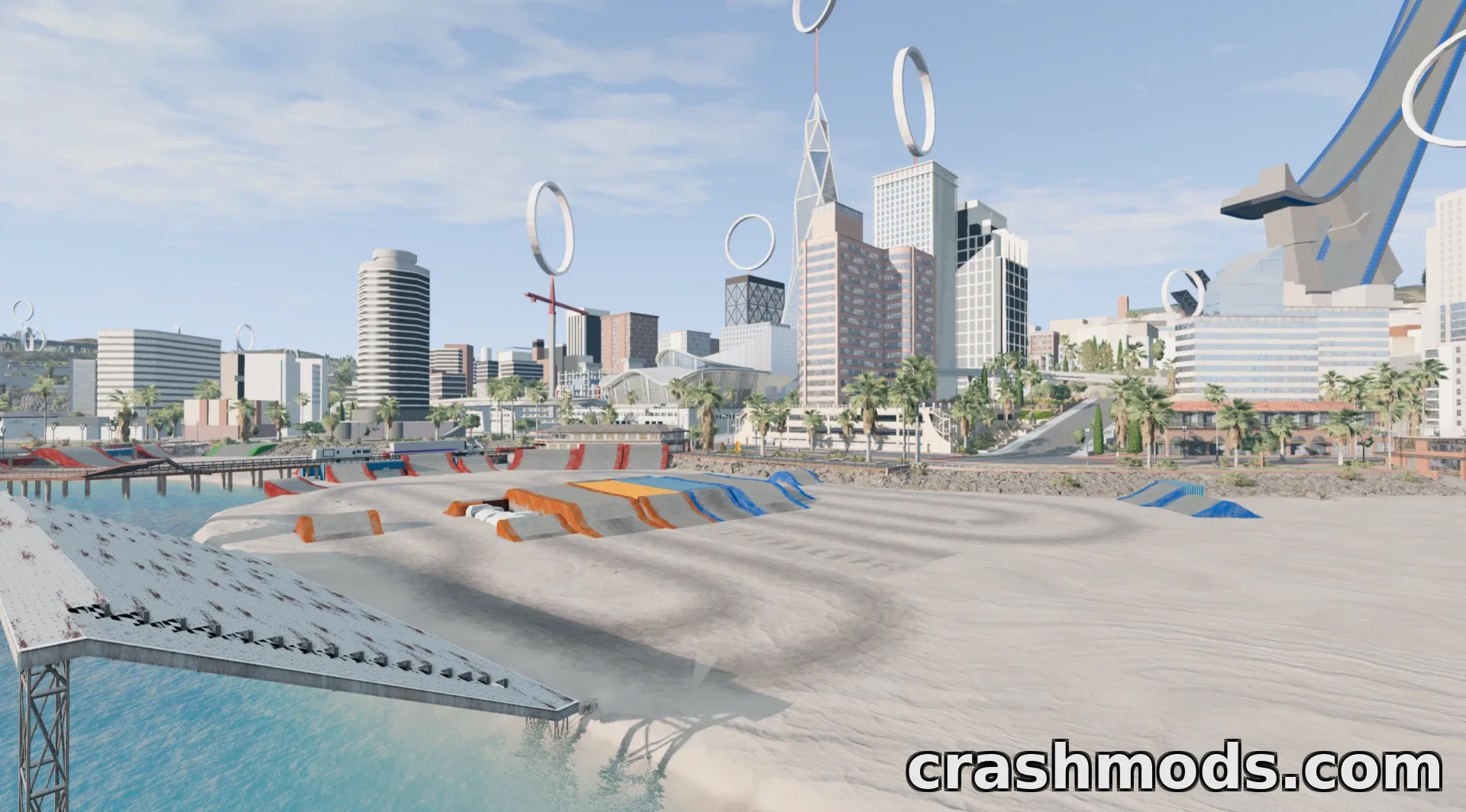 Custom West Coast USA in a BeamNG.drive – screenshot 2