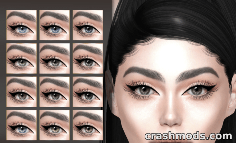 Eyes 32 default (HQ) The Sims 4 mod screenshot