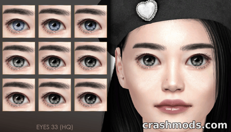 Eyes 33 (HQ) The Sims 4 mod screenshot