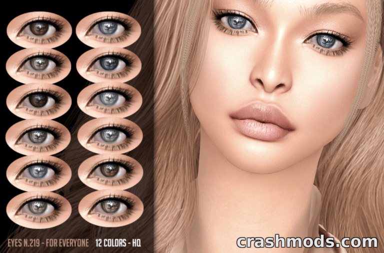 Eyes N.219 The Sims 4 mod screenshot