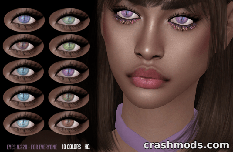 Eyes N.220 The Sims 4 mod screenshot