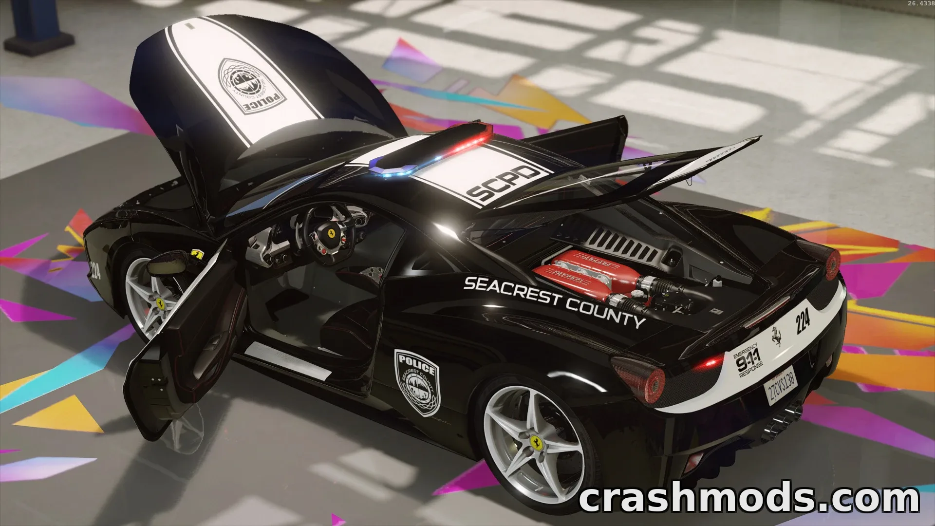 Ferrari 458 Italia | Hot Pursuit Police – screenshot 2