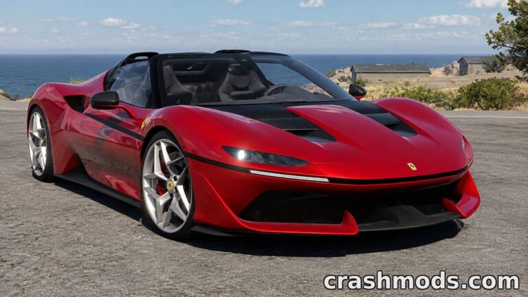 Ferrari J50 Total ReWorked Free BeamNG.drive mod screenshot