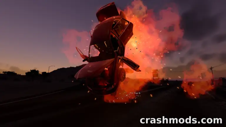 Fuel Explosions Mod Free BeamNG.drive mod screenshot