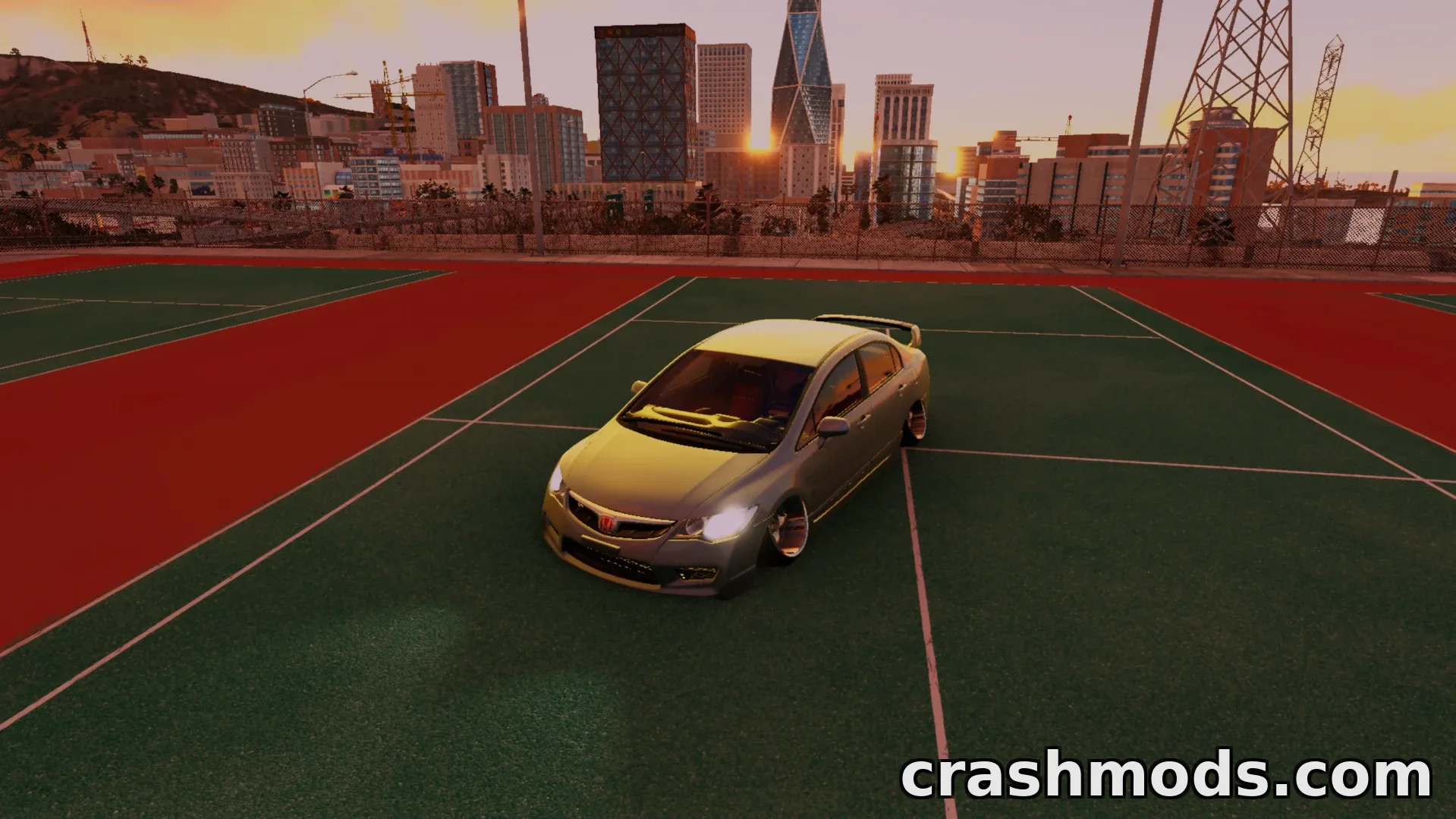 Honda Civic 8 Stance Suspension Free – screenshot 5