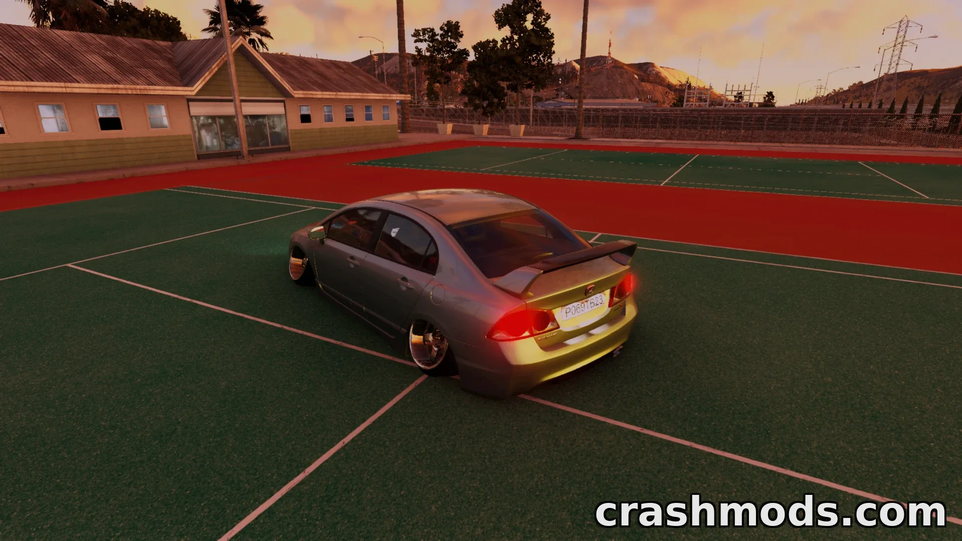 Honda Civic 8 Stance Suspension Free – screenshot 7
