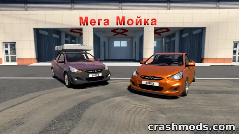 Hyundai Solaris 2011 ReMap BeamNG.drive mod screenshot