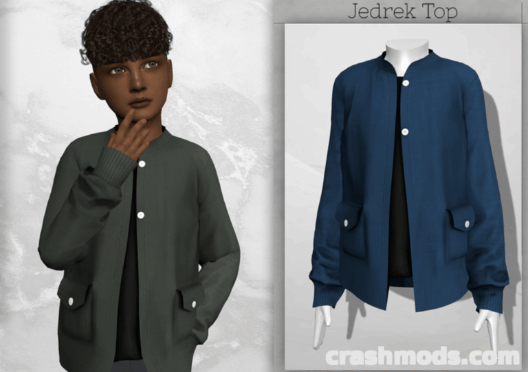 Jedrek Top The Sims 4 mod screenshot