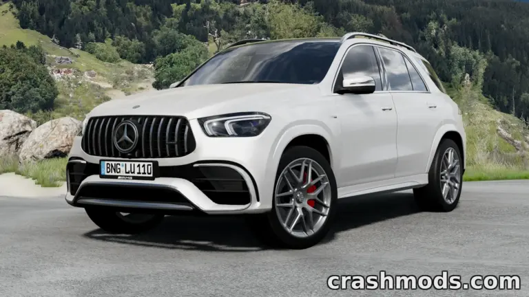 Mercedes GLE 350 and AMG G63 ReMap BeamNG.drive mod screenshot