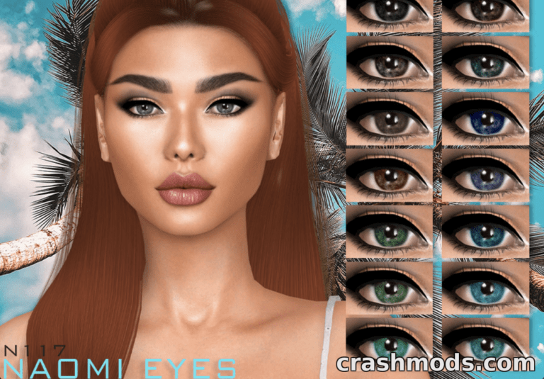 Naomi Eyes N117 The Sims 4 mod screenshot