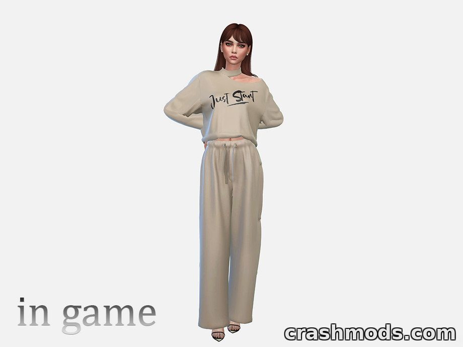 One Shoulder Open Sweat – screenshot 2