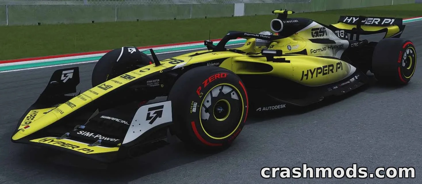 Pirelli P-ZERO Tyre Textures For RSS Formula Hybrid 23 – screenshot 2