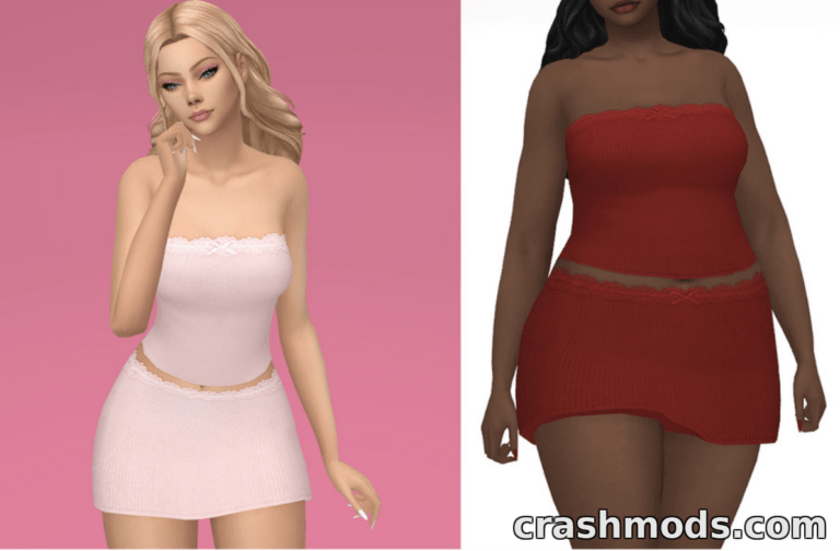 Piti Skirt The Sims 4 mod screenshot