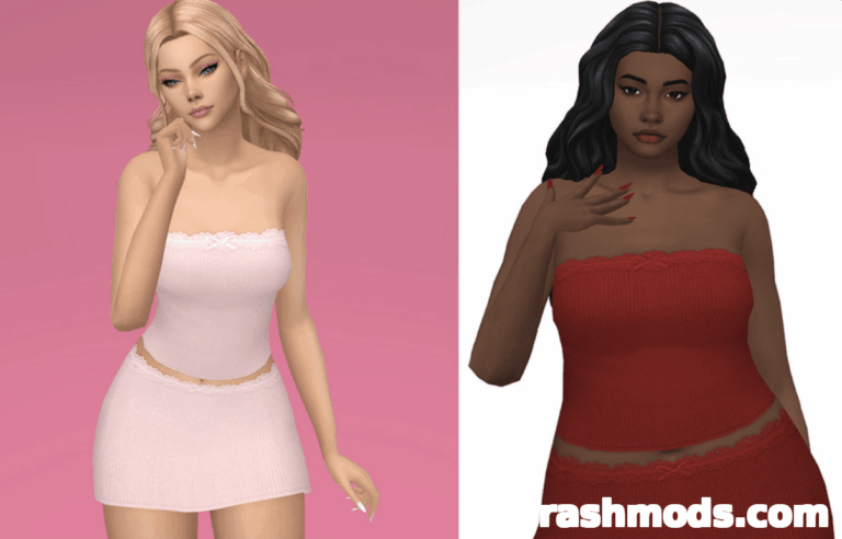 Piti Top The Sims 4 mod screenshot