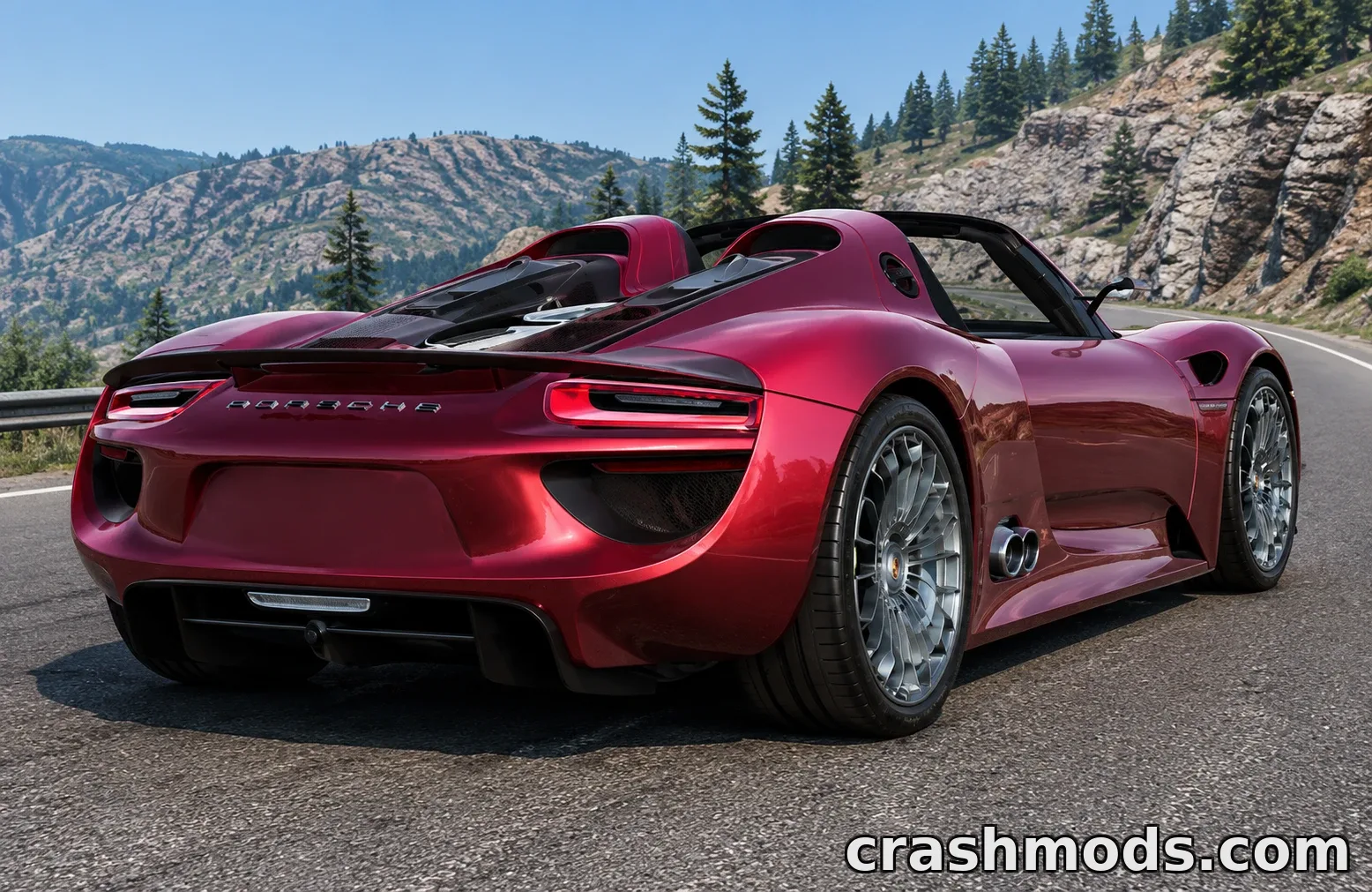 Porsche 918 Spyder 4.6L V8 Hybrid Concept 2011 – screenshot 2