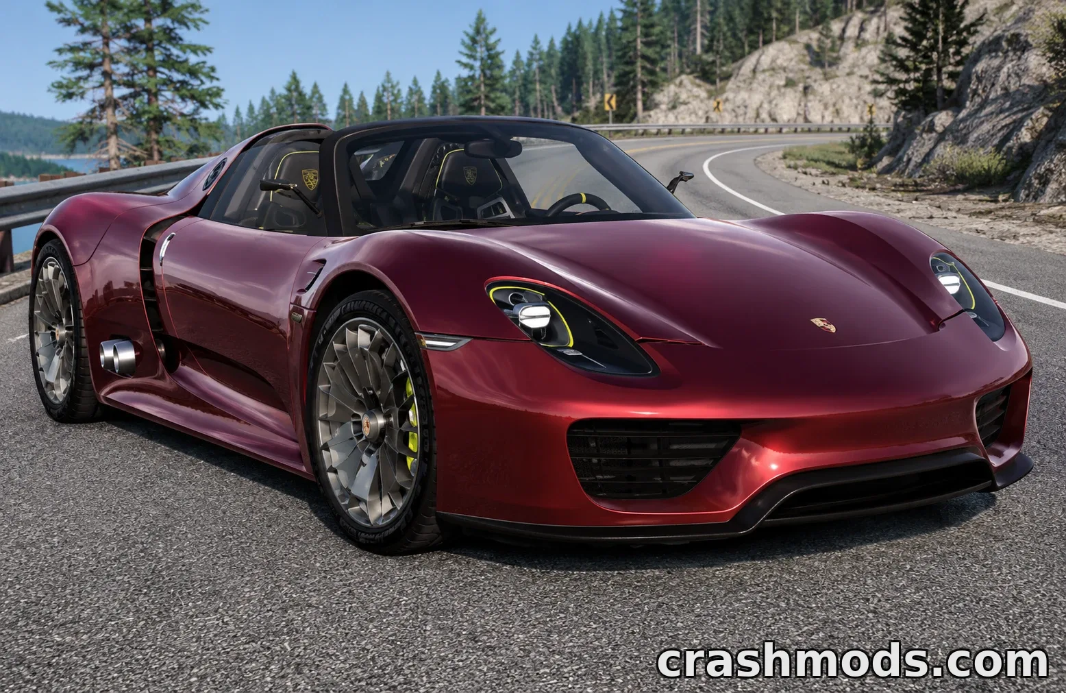 Porsche 918 Spyder 4.6L V8 Hybrid Concept 2011 – screenshot 3