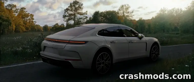Porsche Panamera BeamNG.drive mod screenshot