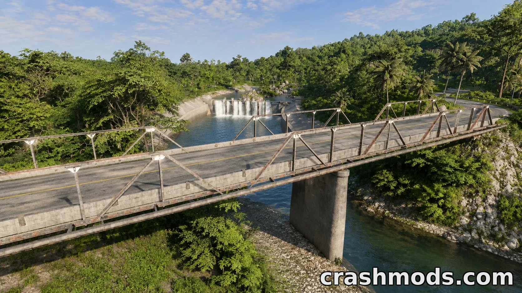 Quadoval Island Super Speedway ReMap 0.39 BeamNG – screenshot 2