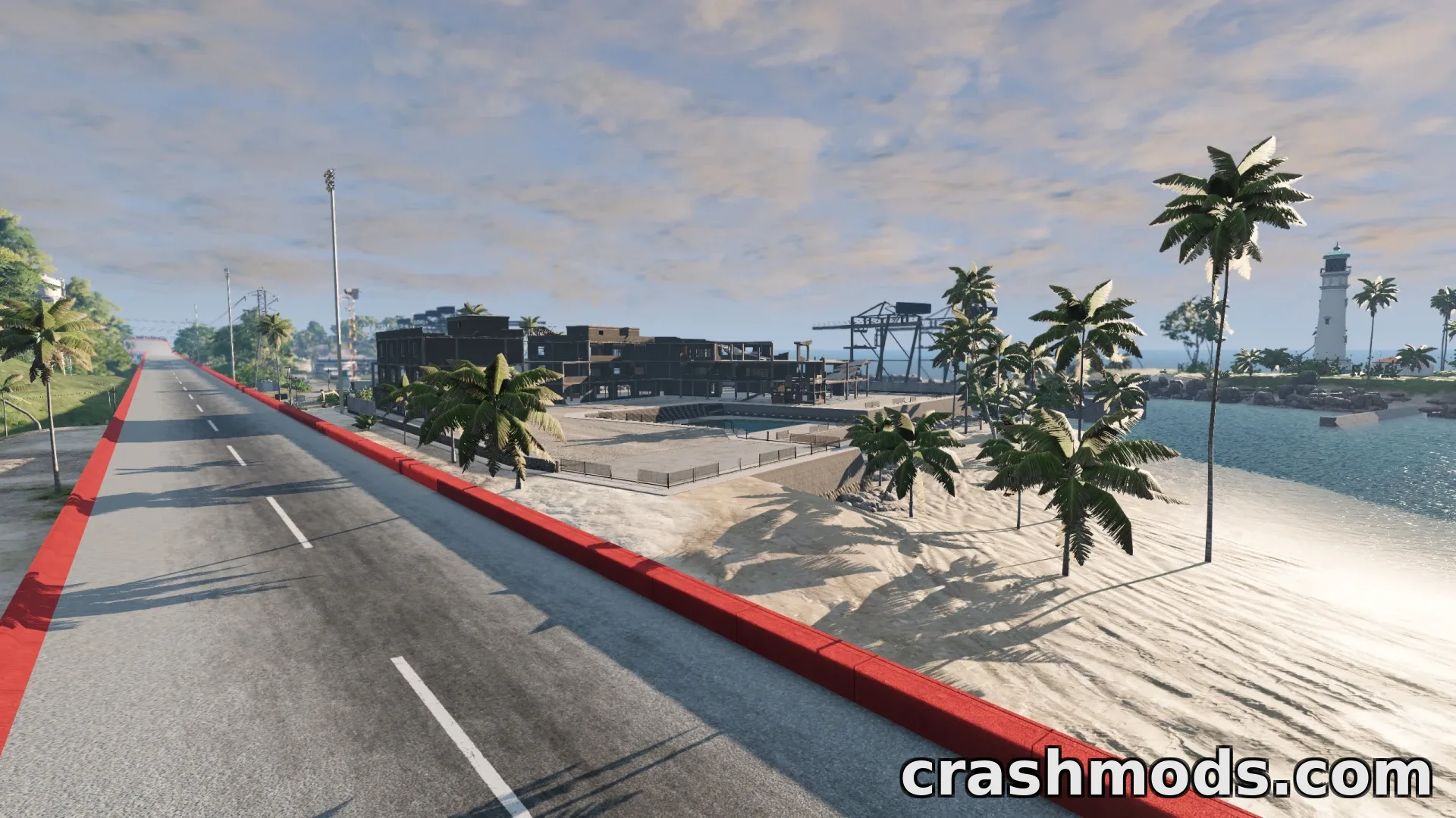 Quadoval Island Super Speedway ReMap 0.39 BeamNG – screenshot 5