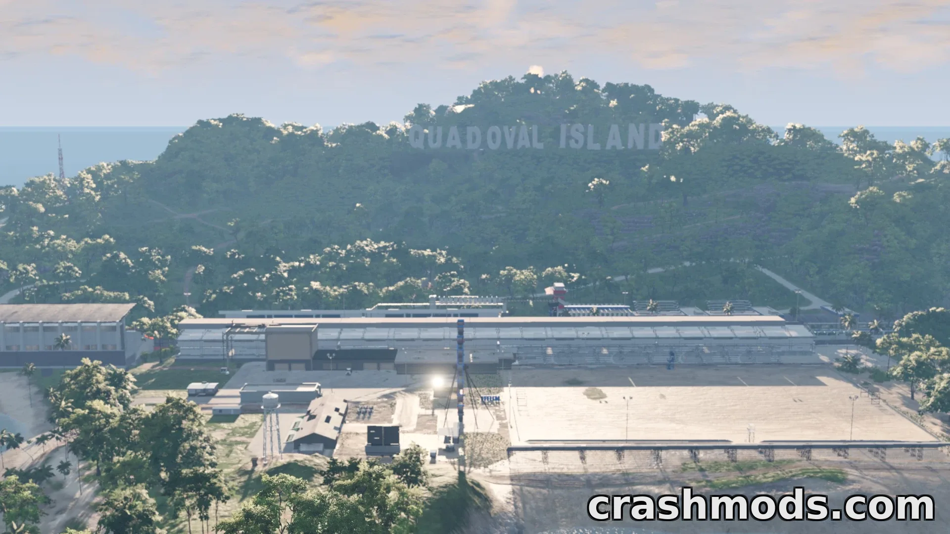 Quadoval Island Super Speedway ReMap 0.39 BeamNG – screenshot 8