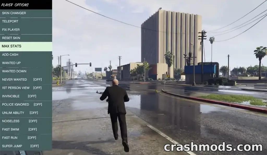 Script Hook V + Native Trainer Grand Theft Auto 5 mod screenshot