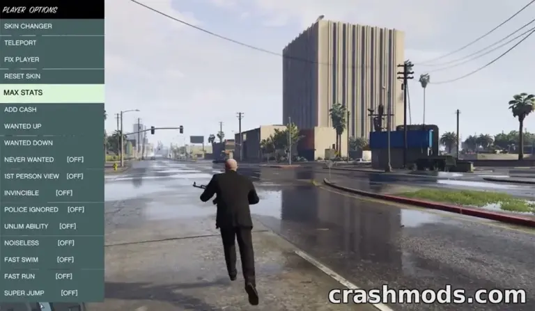 Script Hook V + Native Trainer Grand Theft Auto 5 mod screenshot