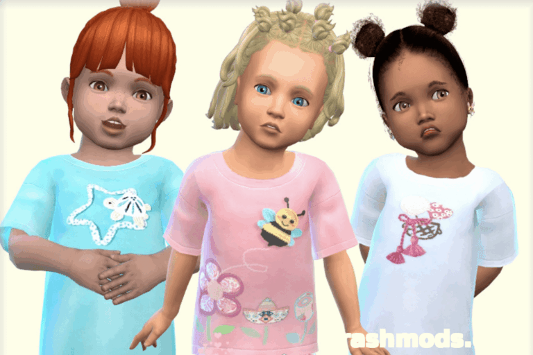 Shirt Cuteness The Sims 4 mod screenshot