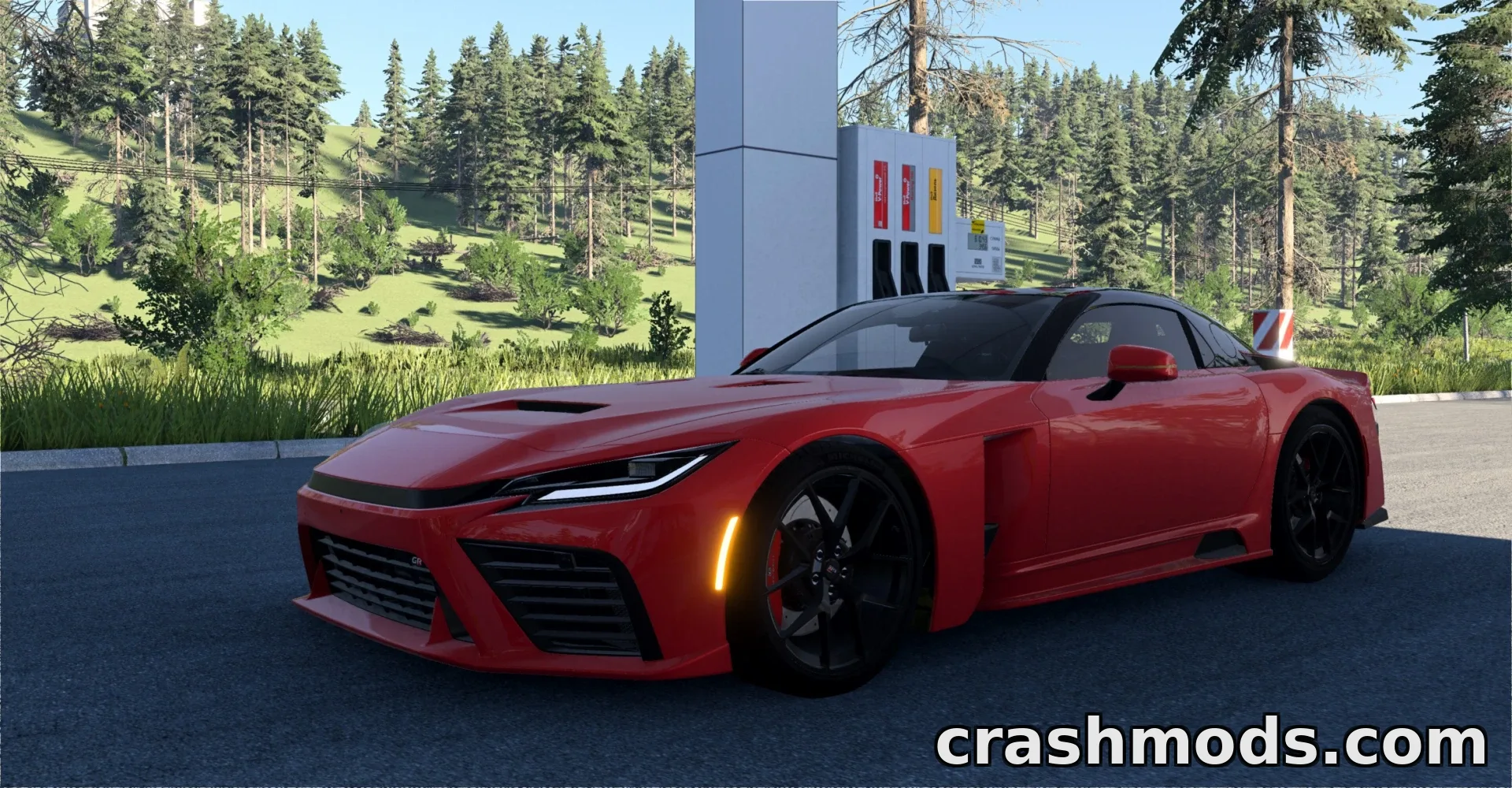 Toyota GR GT Free 0.39 BeamNG – screenshot 4