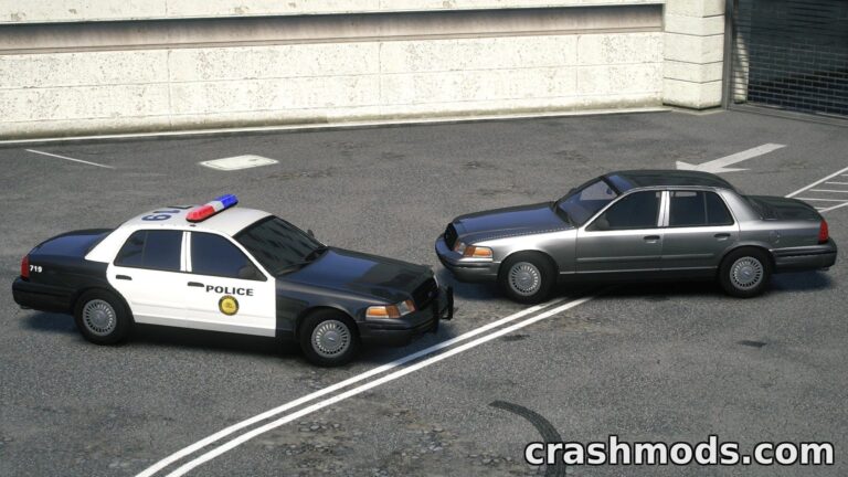 1998 Ford Crown Victoria – Add-On Sedan with Template Grand Theft Auto 5 mod screenshot