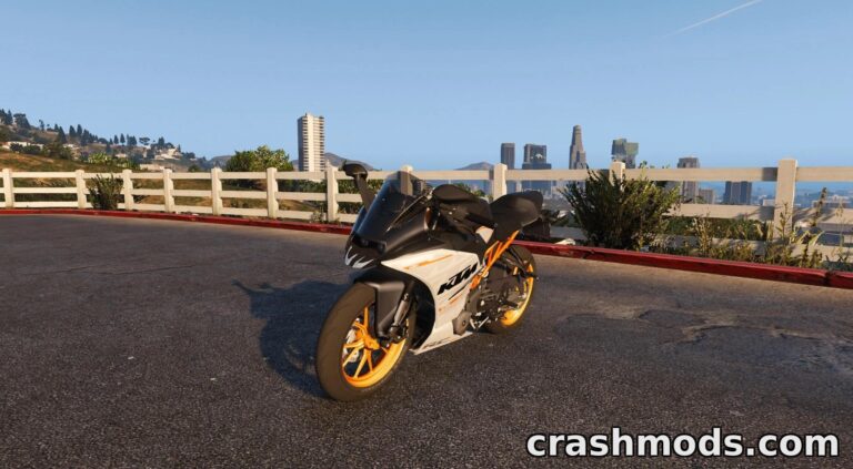 2014 KTM RC 390 – Add-On Sport Bike with Tuning Parts Grand Theft Auto 5 mod screenshot