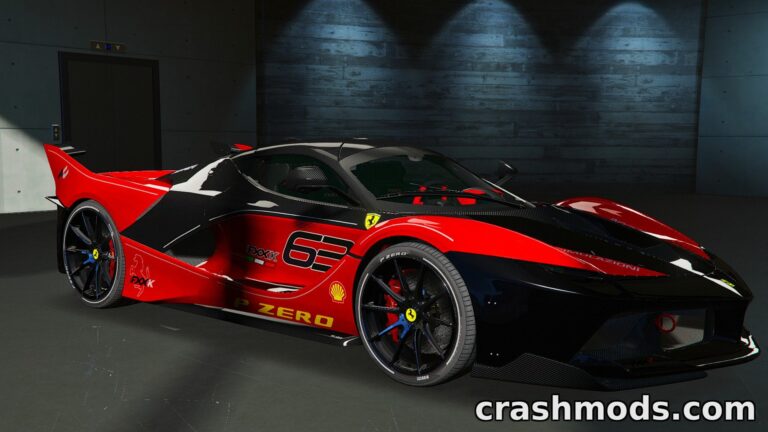 2015 Ferrari FXX-K – Add-On Hybrid Hypercar Grand Theft Auto 5 mod screenshot
