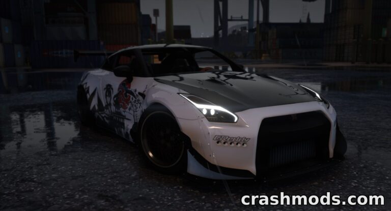 2017 Nissan GT-R R35 Premium – Add-On Sports Car with Tuning Grand Theft Auto 5 mod screenshot