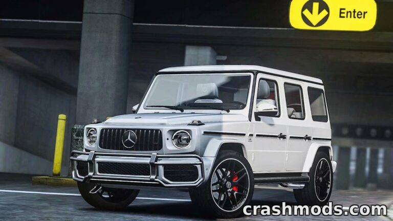 2019 Mercedes-Benz G63 – Add-On Luxury SUV with Engine Bay Grand Theft Auto 5 mod screenshot