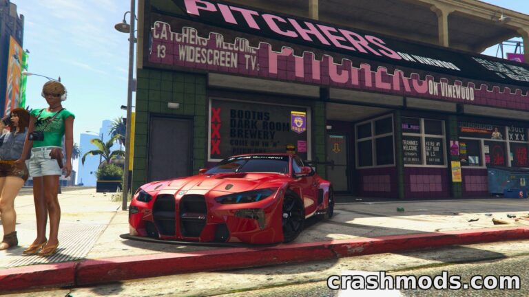 2025 BMW M4 GT3 EVO G82 – Add-On Race Car Grand Theft Auto 5 mod screenshot